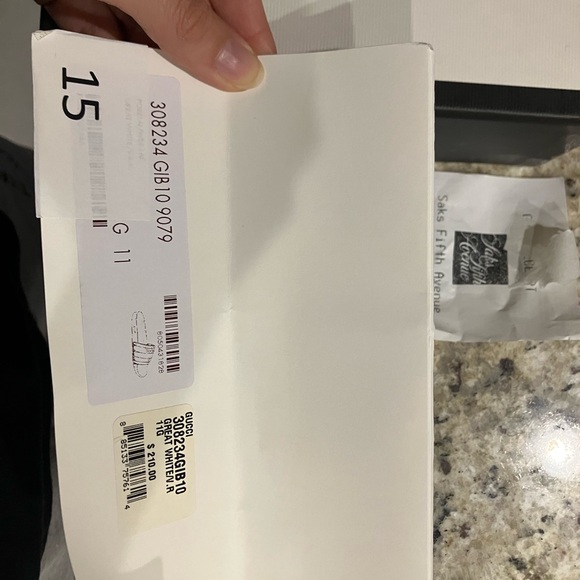 Gucci White Slides with Classic Stripes for men - Picture 4 of 4